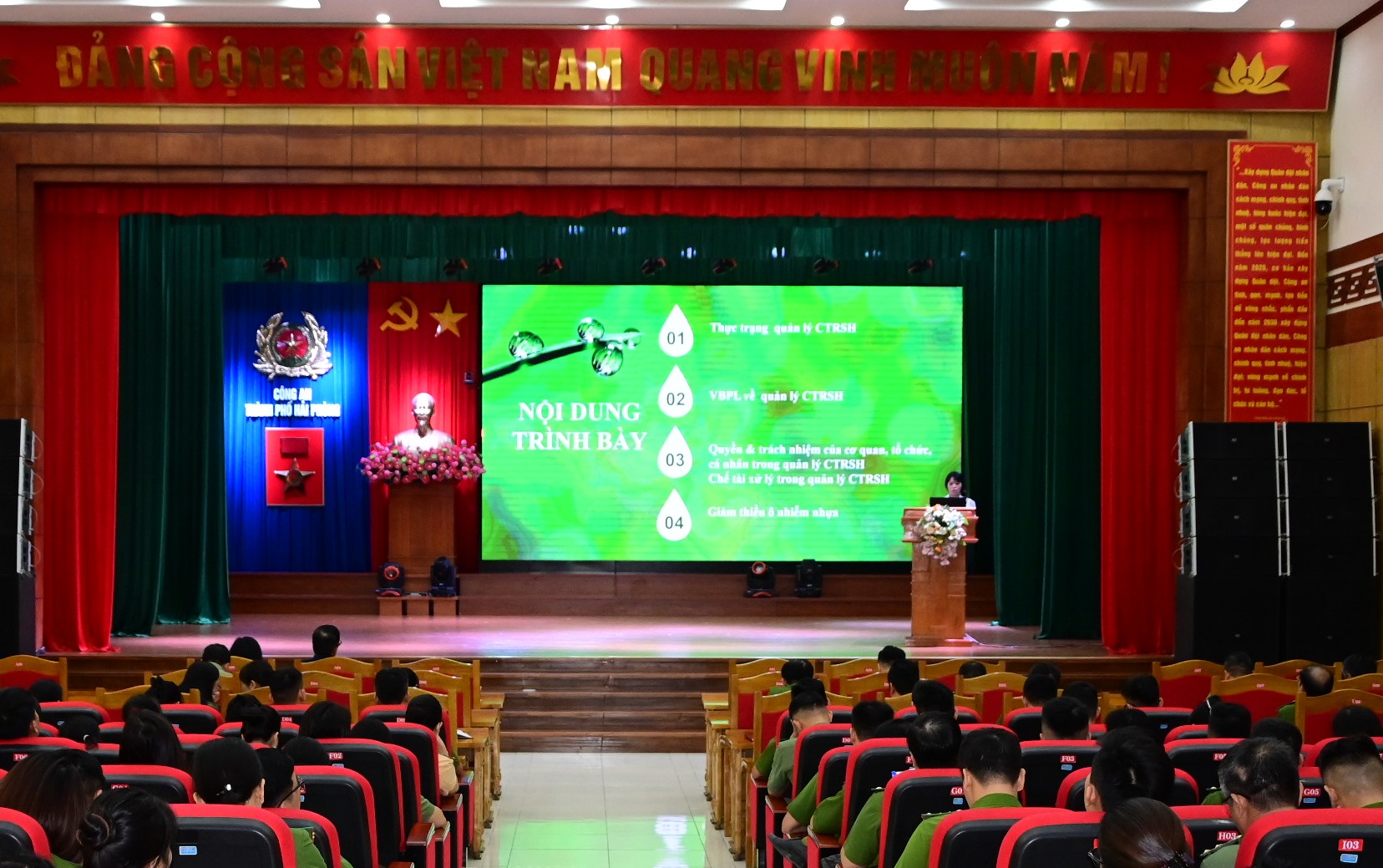 Tập huấn, truyền thông phòng chống rác thải nhựa cho CBCS 